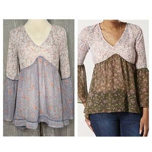 Bongo twin print Skyway tunic. NWOT